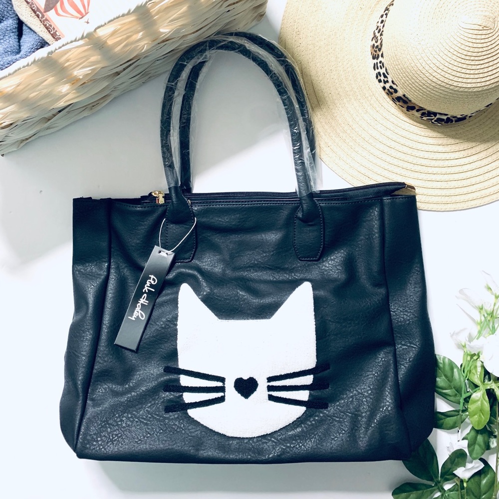 LAST ONE! Extra large cat tote bag - Picture 3 of 5